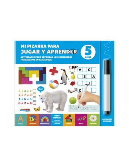 Mi pizarra aprender 5 años Imagiland