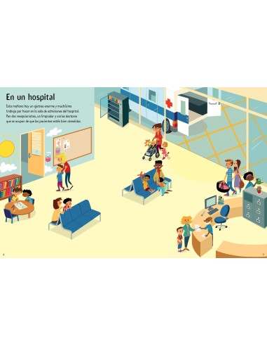 Pegatinas trabajos y profesiones - Usborne