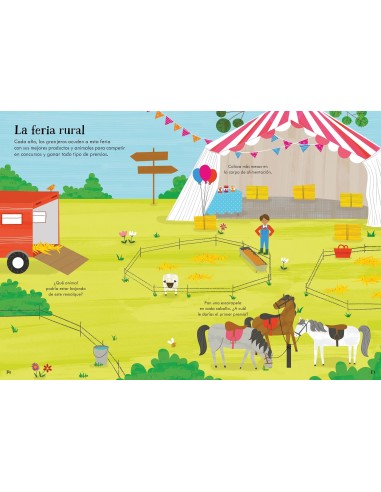 Pegatinas  una granja - Usborne