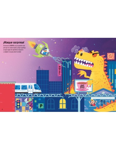 Pegatinas superhéroes Usborne