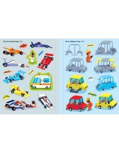 Pegatinas coches Usborne 2