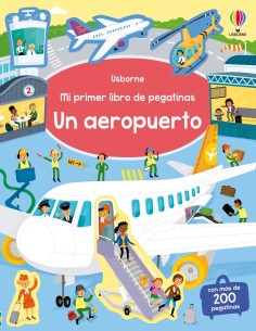 Pegatinas un aeropuerto Usborne