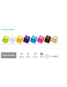 Meli cube pastel 100 pcs 2