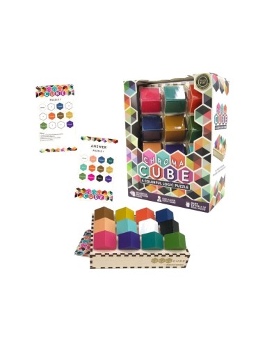 Juego logica Chrome Cube - Cefa Toys