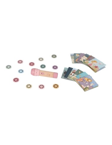 Proyector Linterna Rosa Little Dutch