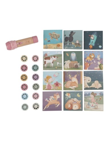 Proyector Linterna Rosa Little Dutch