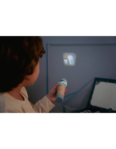 Proyector Linterna Azul  Little Dutch