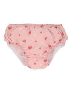 Bañador Pañal Volantes Strawberries
