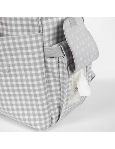 Mochila I Love Vichy Gris