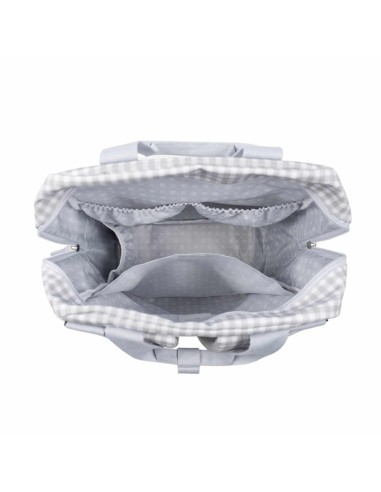 Mochila I Love Vichy Gris