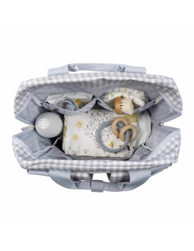 Mochila I Love Vichy Gris