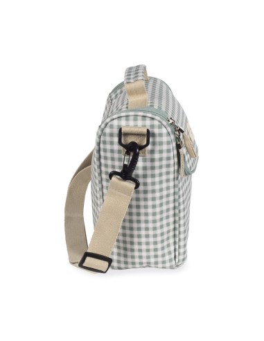 Bolsa comidas térmica I Love Vichy Verde