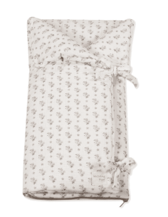 Saco 2 en 1 Arrullo-manta Botton Flores