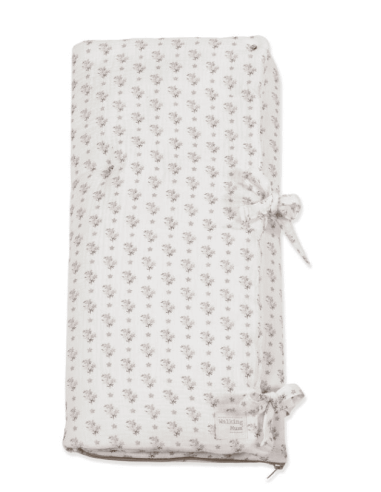 Saco 2 en 1 Arrullo-manta Botton Flores