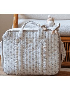 Maleta maternal Botton Flores 2