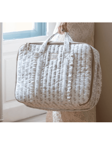 Maleta maternal Botton Flores