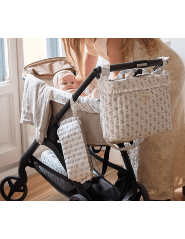 Bolsa Canastilla Botton Flores