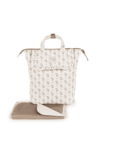 Mochila maternal Botton Flores