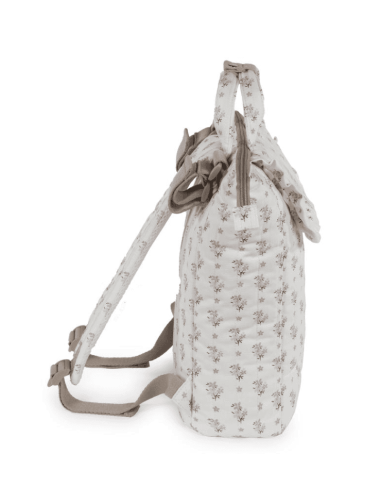 Mochila maternal Botton Flores