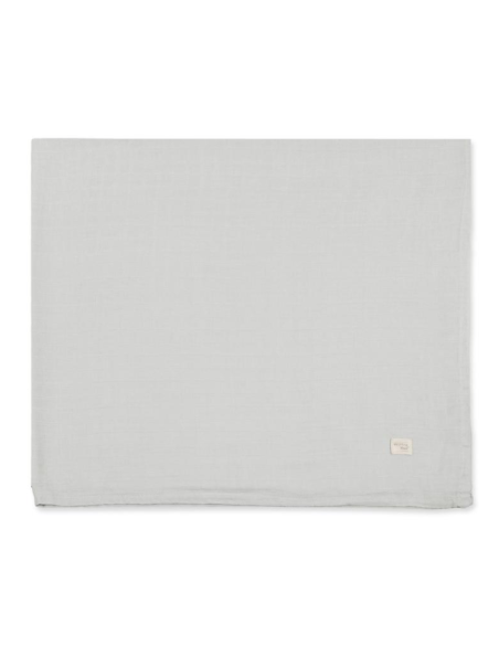 Set de Sábana bajera ajustable para capazo + muselina Sintra Verde