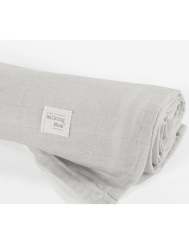 Set de Sábana bajera ajustable para capazo + muselina Sintra Verde