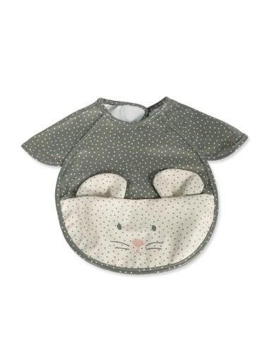 Babero Topito Poppy Musgo