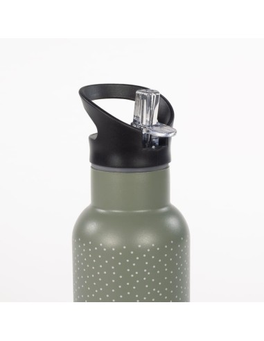 Botella térmica Topito Poppy Musgo