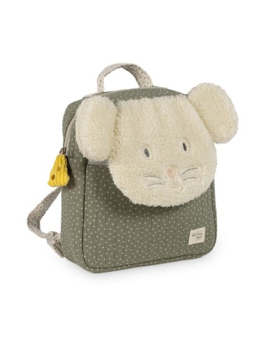 Mochila Ratoncito Topito Poppy Musgo