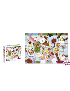 Puzzle Comida Familiar 1000 Piezas