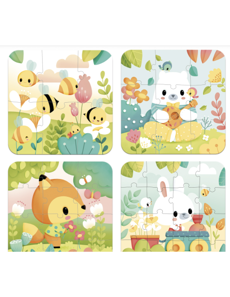 Puzzle Pure 4 en 1