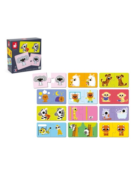 Puzzle los contrarios Janod