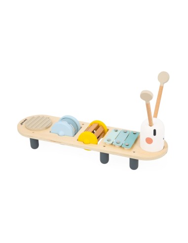 Soporte para despertar el sonido de la oruga Sweet Cocoon Janod