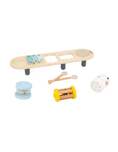 Soporte para despertar el sonido de la oruga Sweet Cocoon Janod