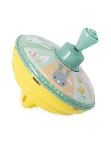 Peonza Metálica Conejos