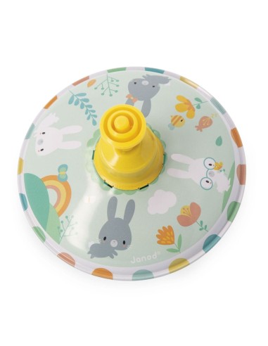 Peonza Metálica Conejos