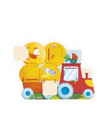 Escondite en el Tractor -janod