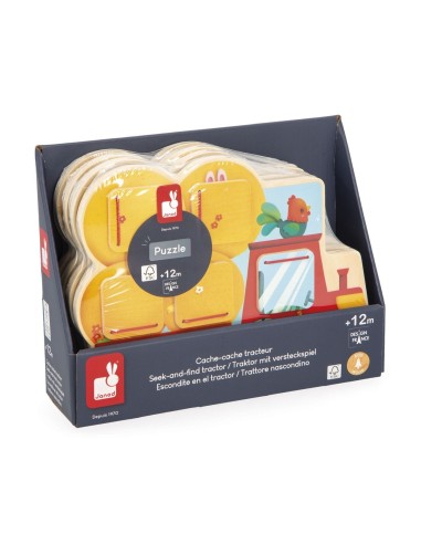 Escondite en el Tractor -janod