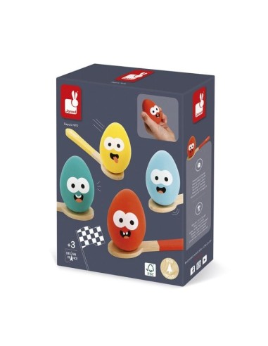 Carrera de Cucharas y Huevos