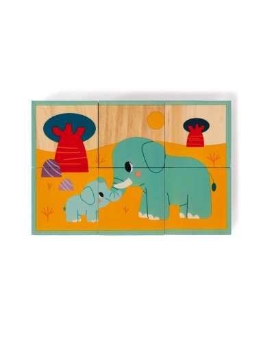 Cubos Animales Janod