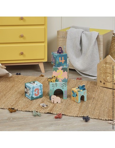 Figuras y Animales Pirámide Janod