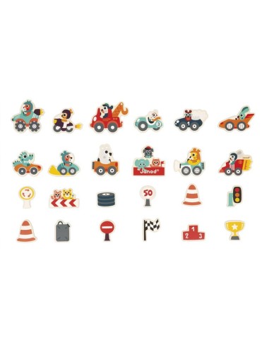 Imanes coches de Carrera 24 und Janod
