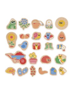 24 imanes jardin Janod