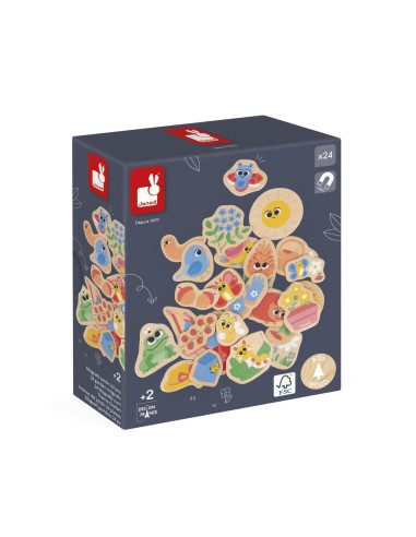 24 imanes jardin Janod