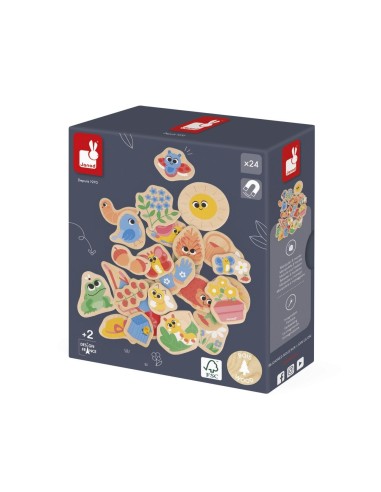 24 imanes jardin Janod