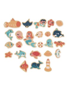 24 imanes Mundo Marino   Janod