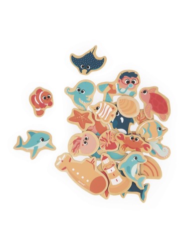 24 imanes Mundo Marino   Janod