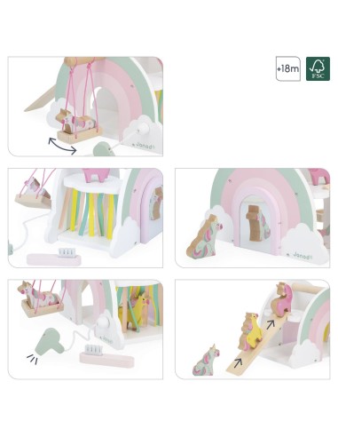 Unicornio - casa de los unicornios Janod