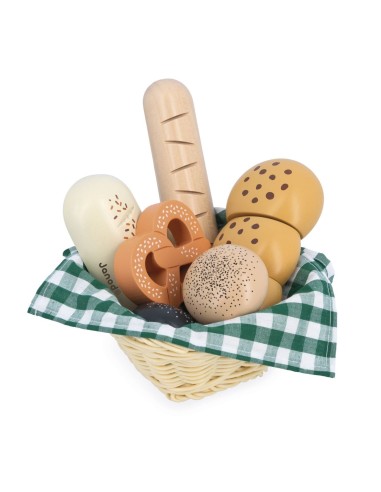 Abuelita alegre - Cesta Panadería  Janod