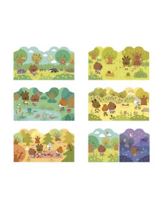 Cuaderno de Pegatinas El Bosque Janod 2