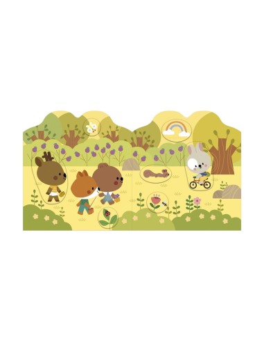 Cuaderno de Pegatinas El Bosque Janod